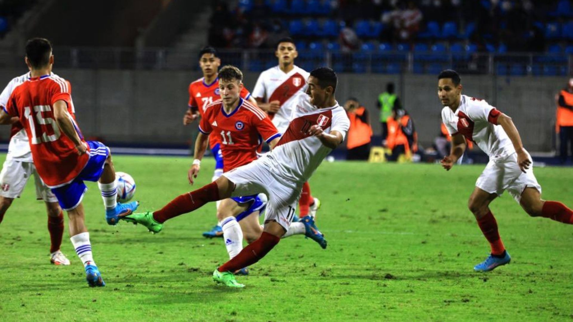 310822 Chile Sub 23 Perú Bruno Barticciotto