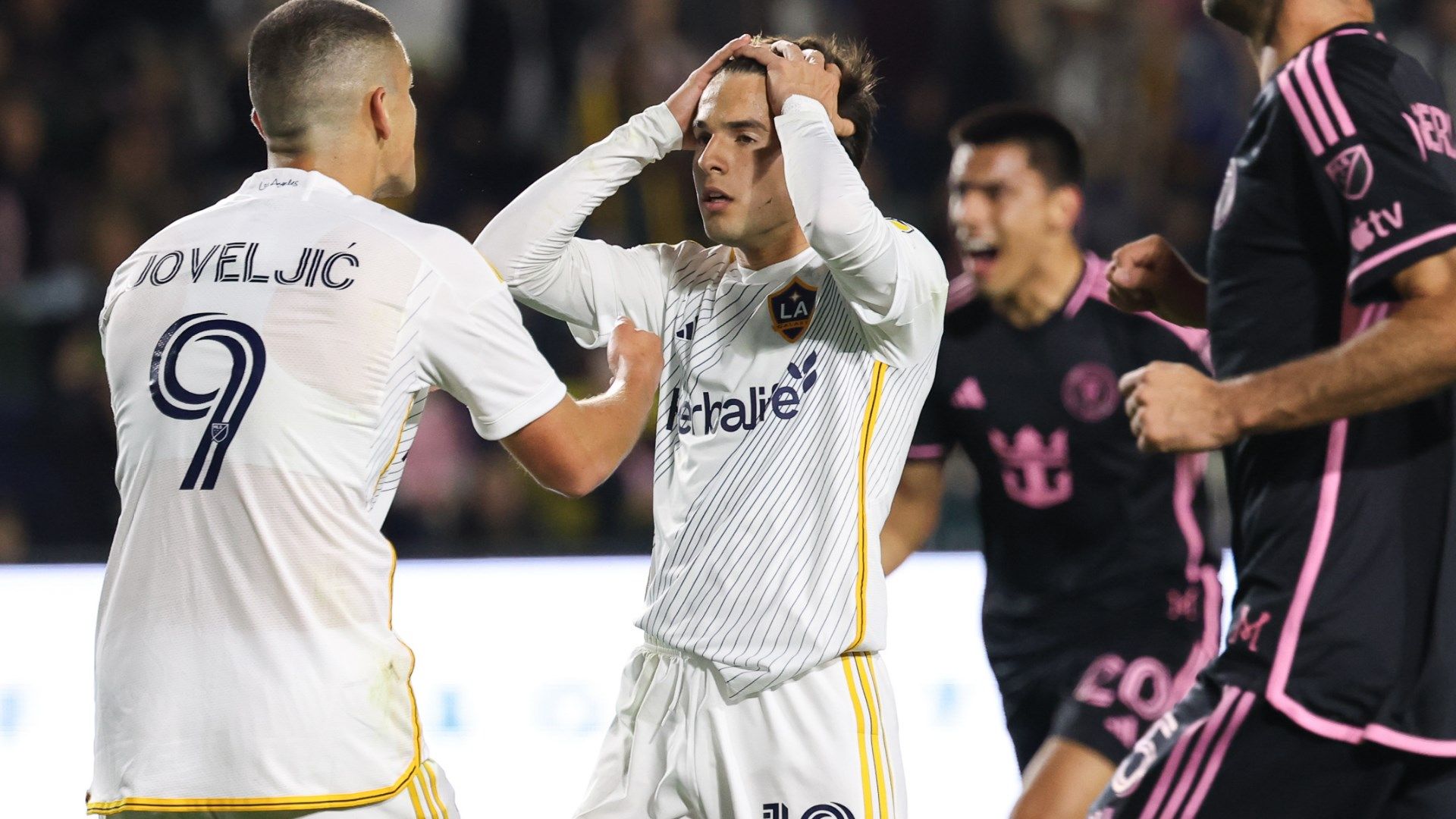 Riqui Puig LA Galaxy PK miss vs Inter Miami
