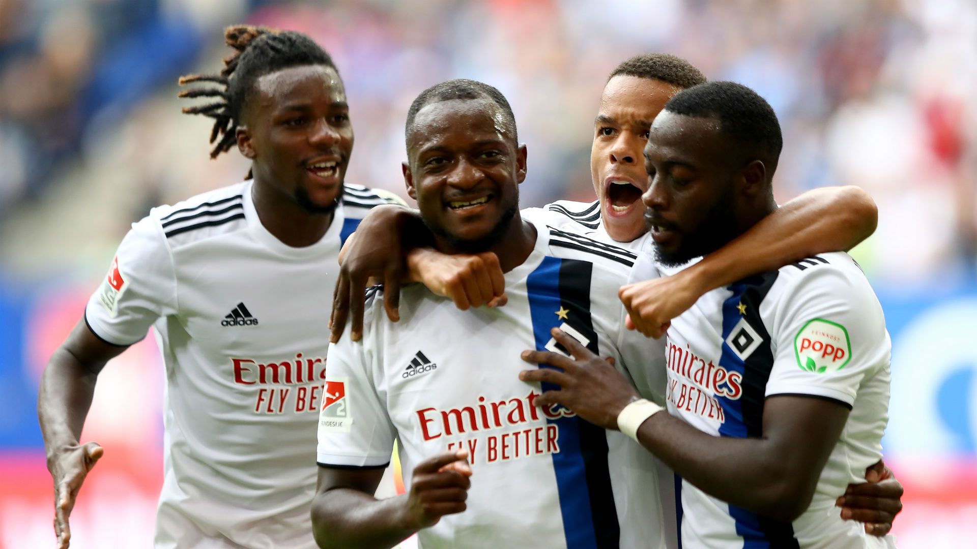 David Kinsombi Hamburger SV Hannover 01092019