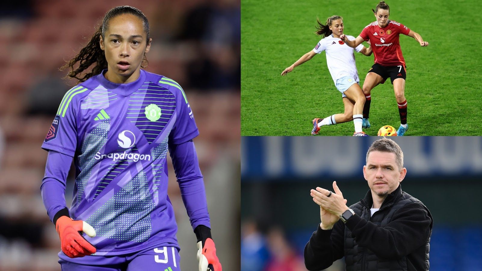  Phallon Tullis-Joyce Marc Skinner Man Utd Aston Villa WSL