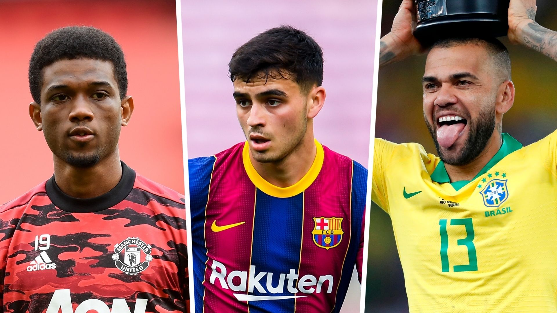 Amad Diallo Pedri Dani Alves split