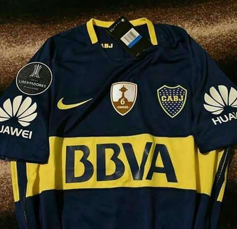 Camiseta Boca Copa Libertadores 2018