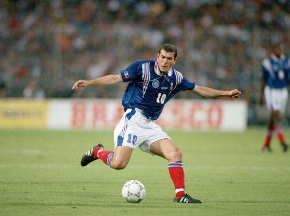 zinedine zidane France 1997