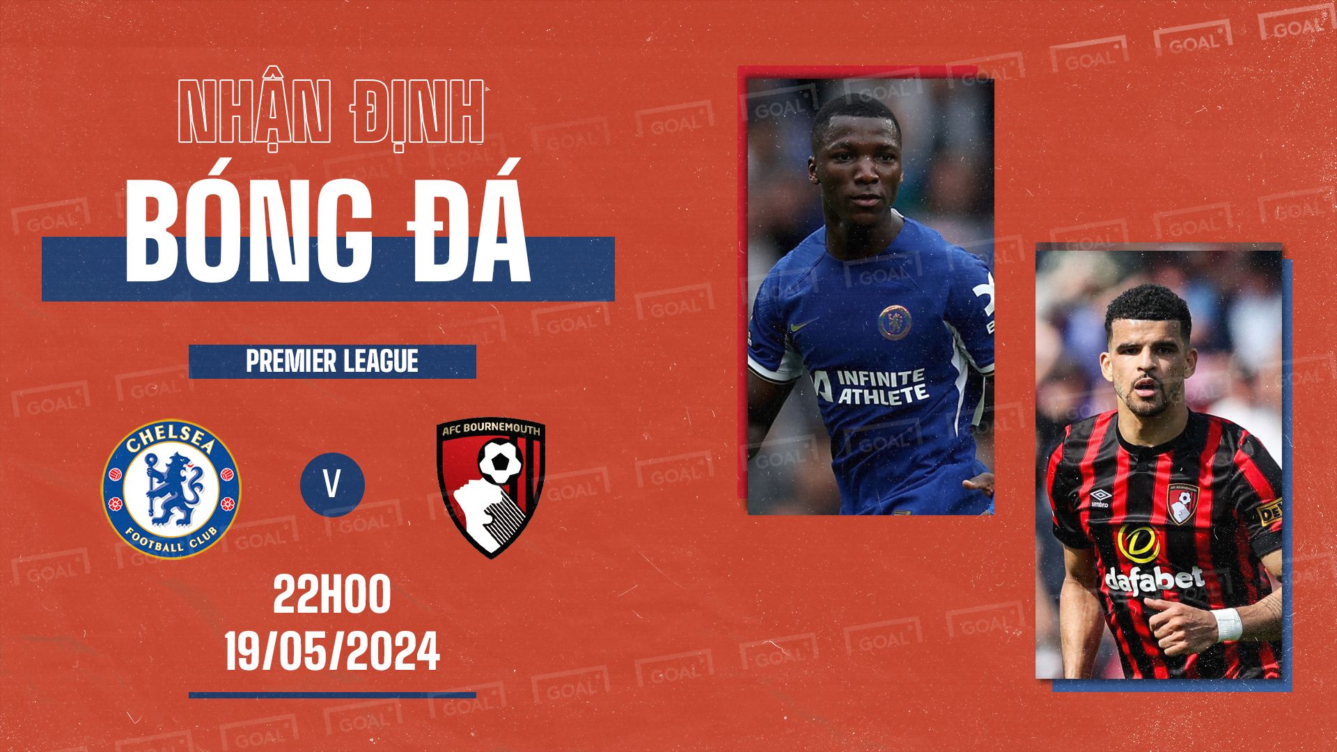 Chelsea vs Bournemouth, Premier League 2023-24 GFX