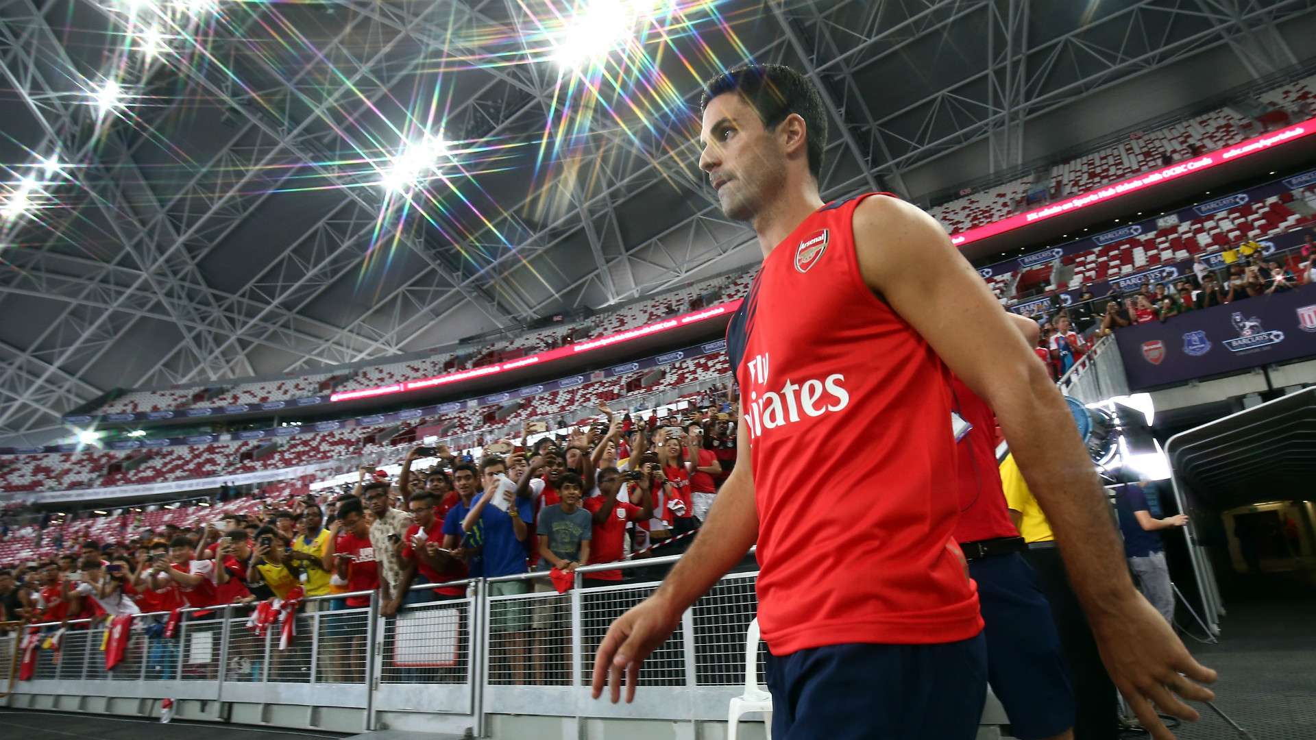 Mikel Arteta Arsenal Asia Trophy