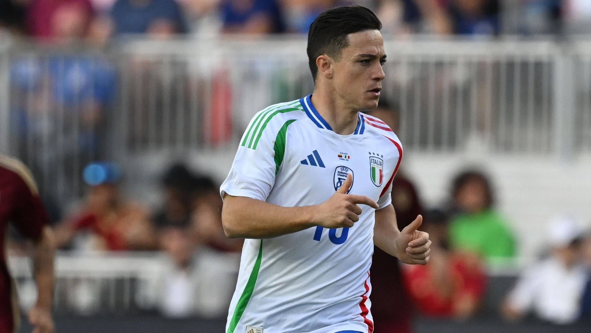 Giacomo Raspadori Venezuela Italy 2024