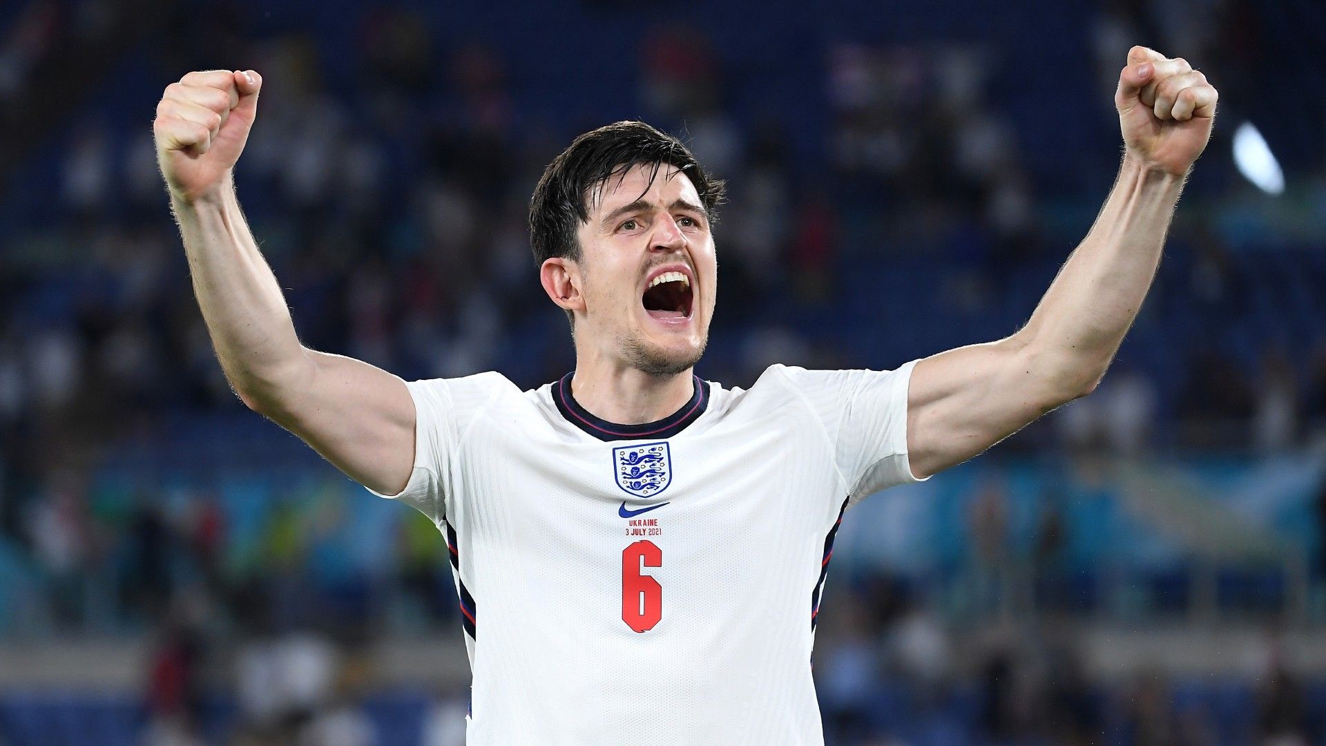 Harry Maguire Ukraine vs England Euro 2020