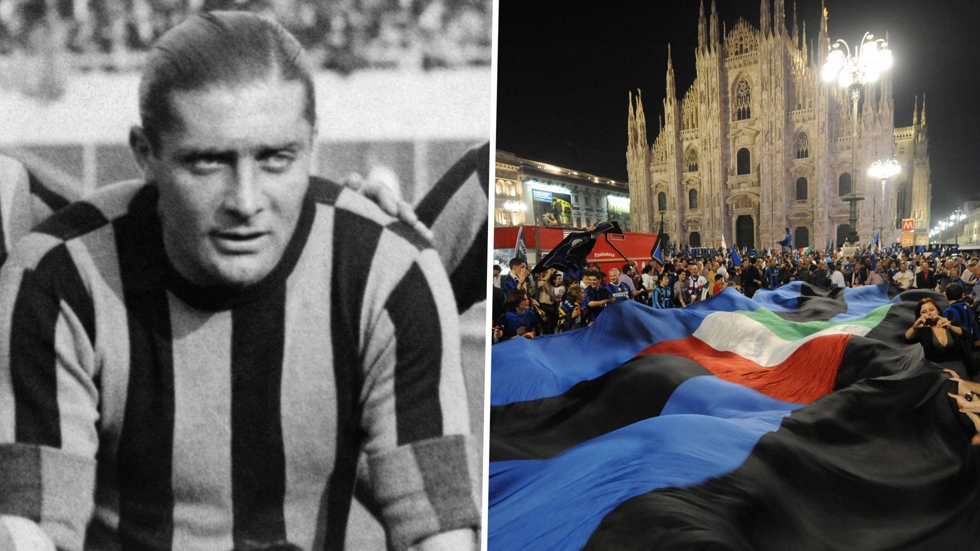 Giuseppe Meazza Il Duomo Milán Inter Milan