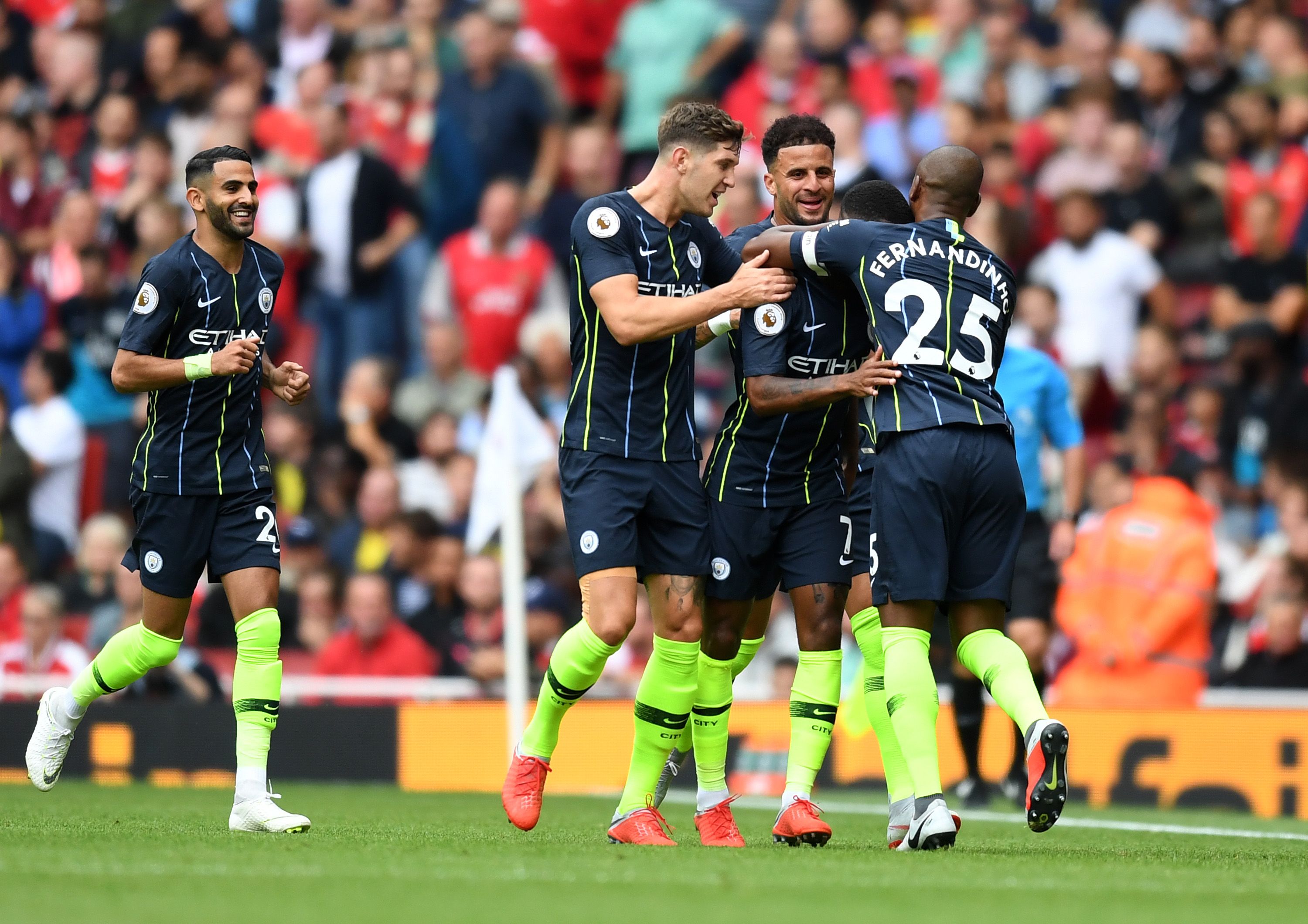 Arsenal vs Manchester City Premier League 2018-19