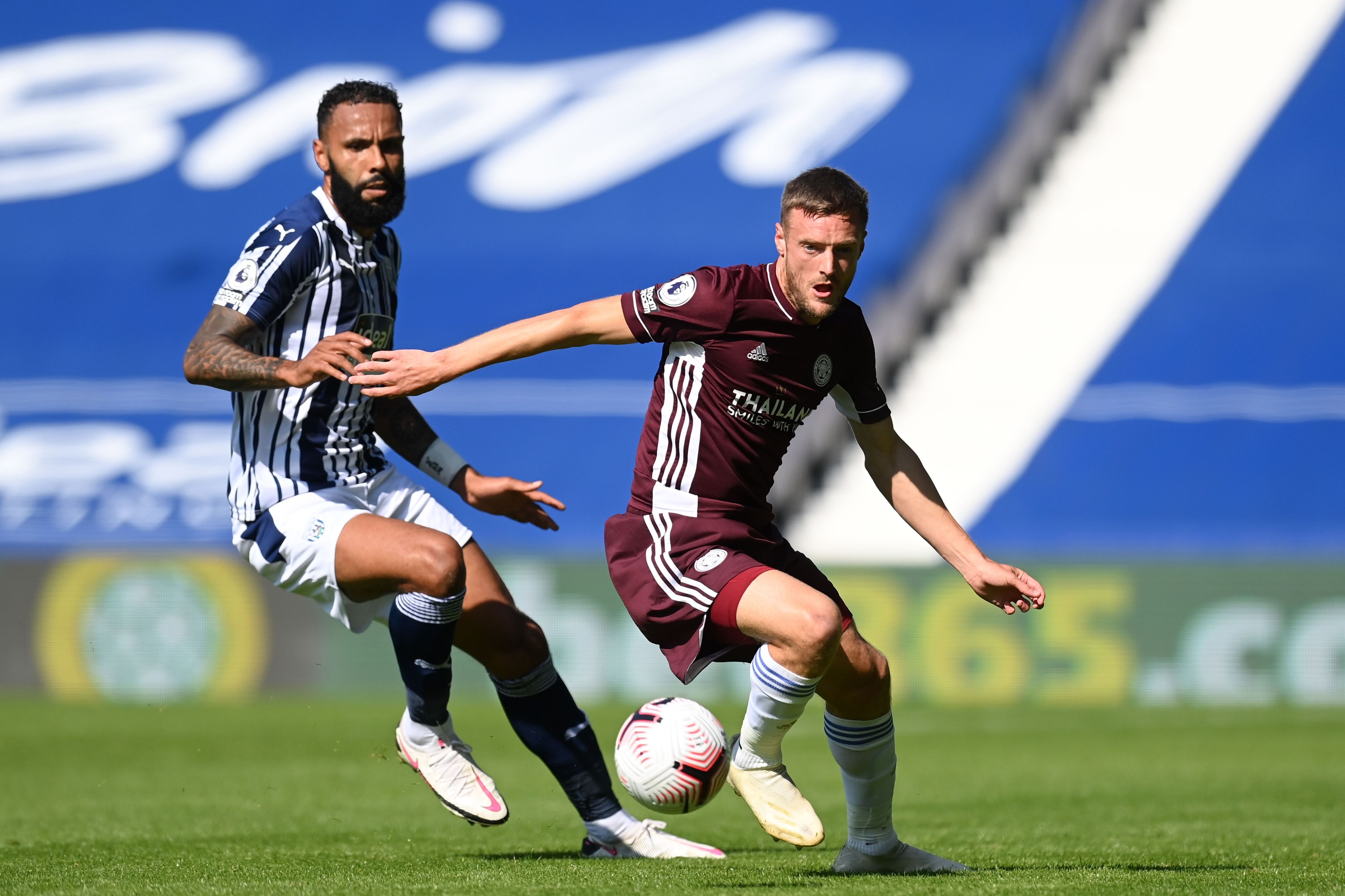 Jamie Vardy Leicester West Brom 2020