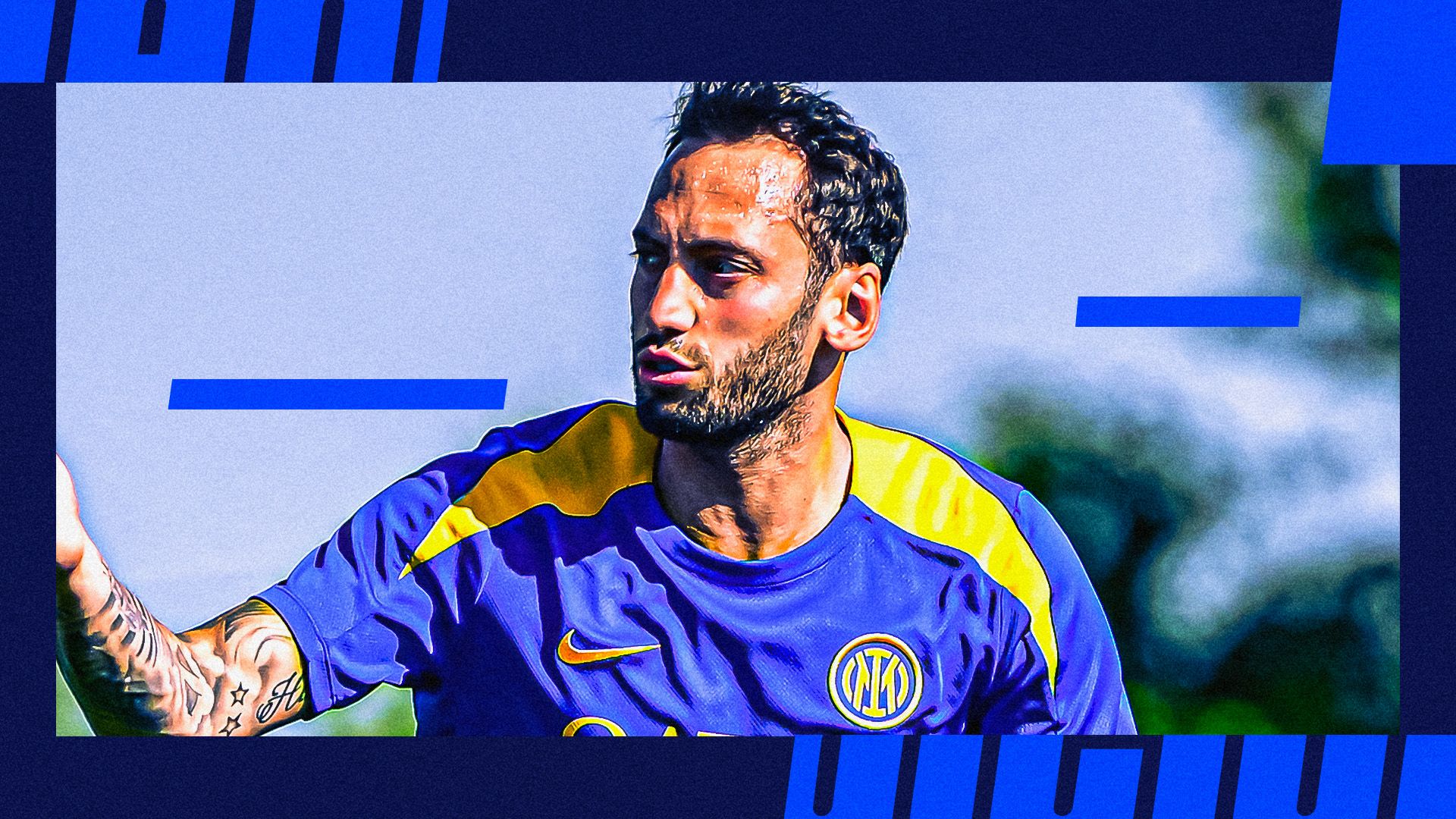 Inter grafica Calhanoglu 2026