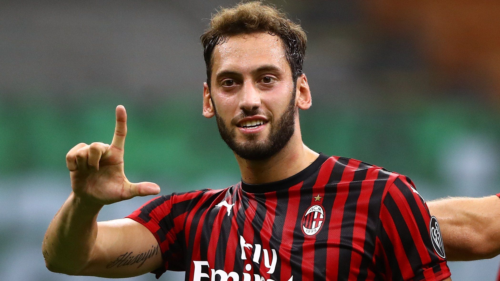 Hakan Calhanoglu Milan Bologna Serie A