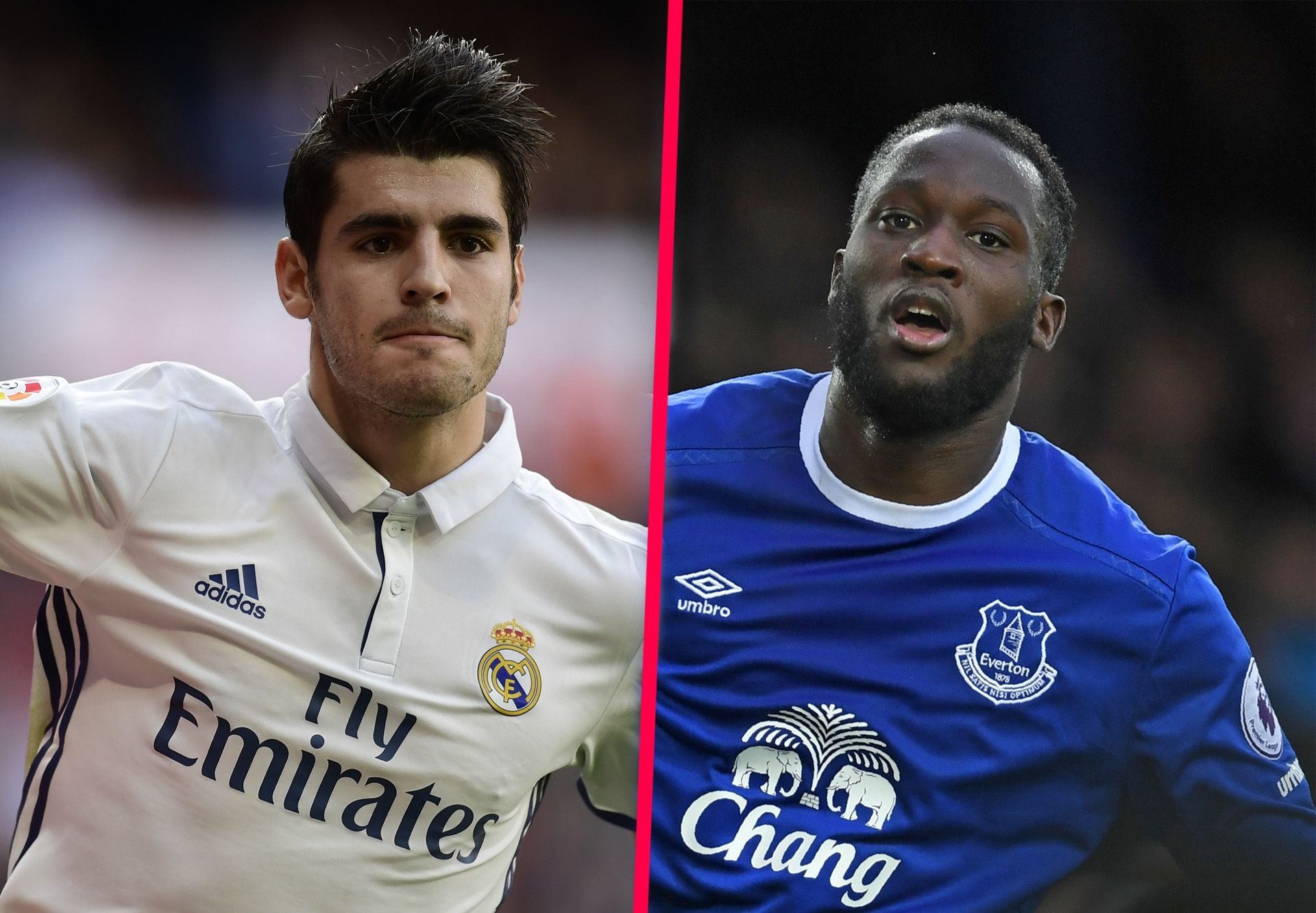Alvaro Morata Romelu Lukaku