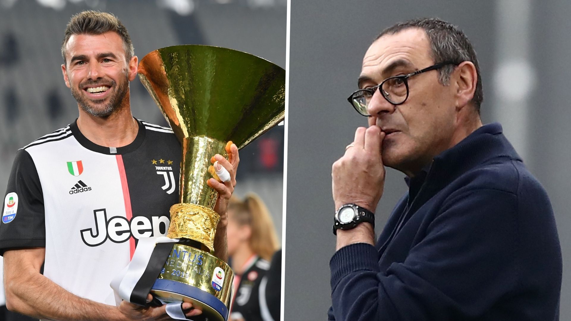 Barzagli Sarri Juventus