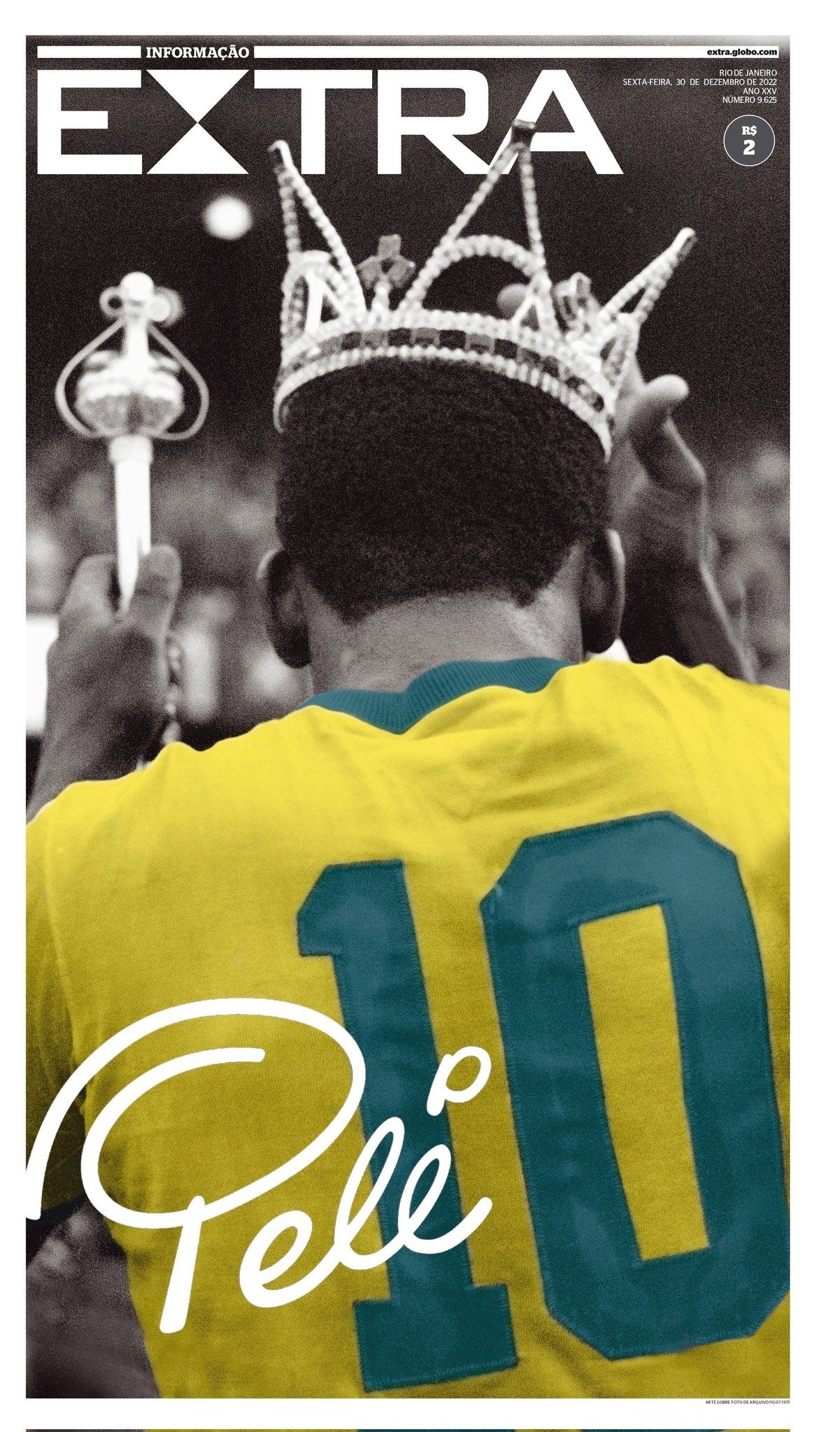 Portada Extra Pelé