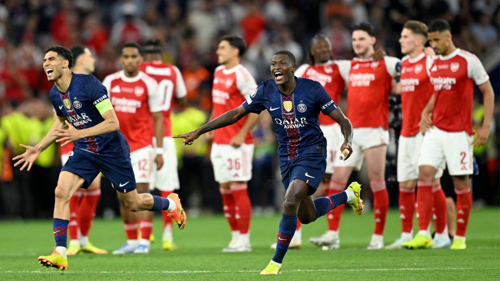 PSG Arsenal Champions League