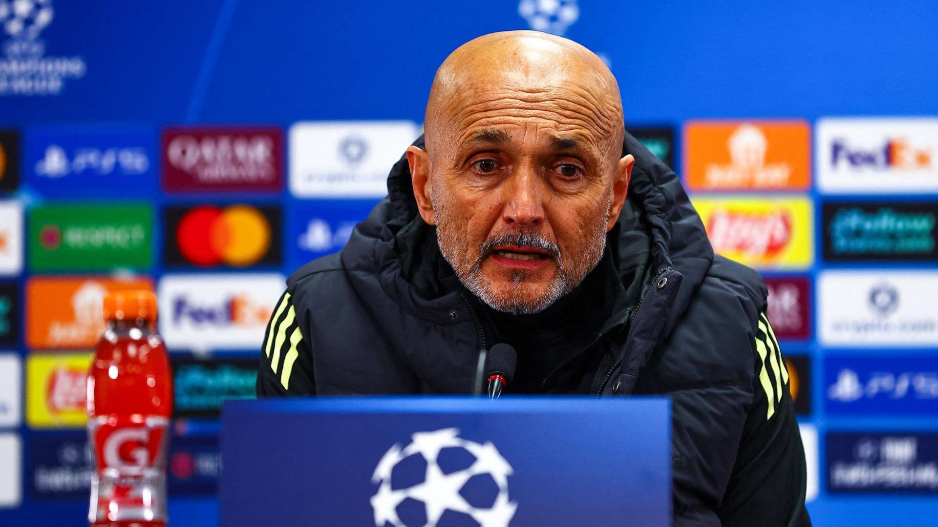 Spalletti conferenza Champions