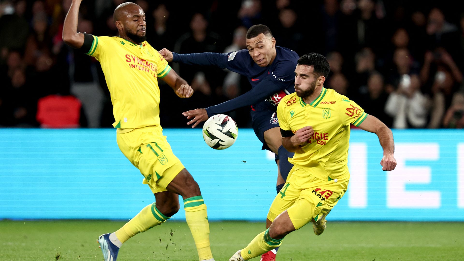 Kylian Mbappe PSG Nantes Ligue 1 09122023