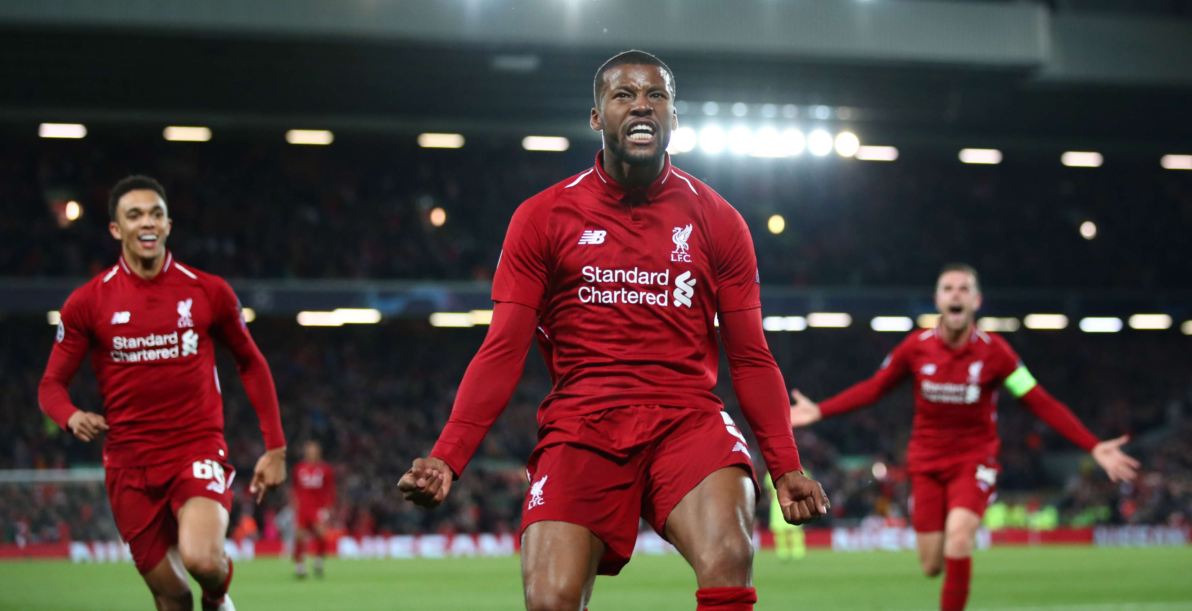 Gini Wijnaldum Liverpool Barcelona UEFA Champions League 05/07/19