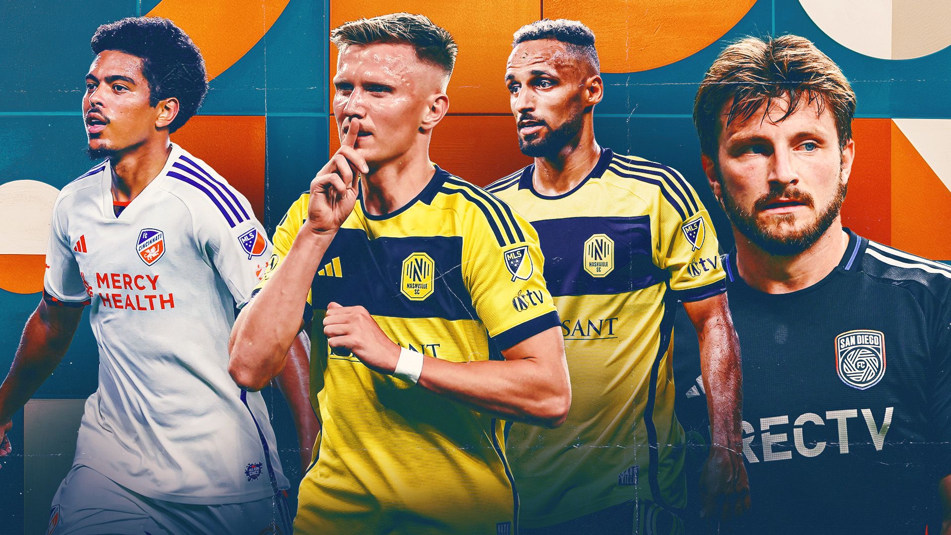 Sam Surridge, Hany Mukhtar, Anders Dreyer, Evander