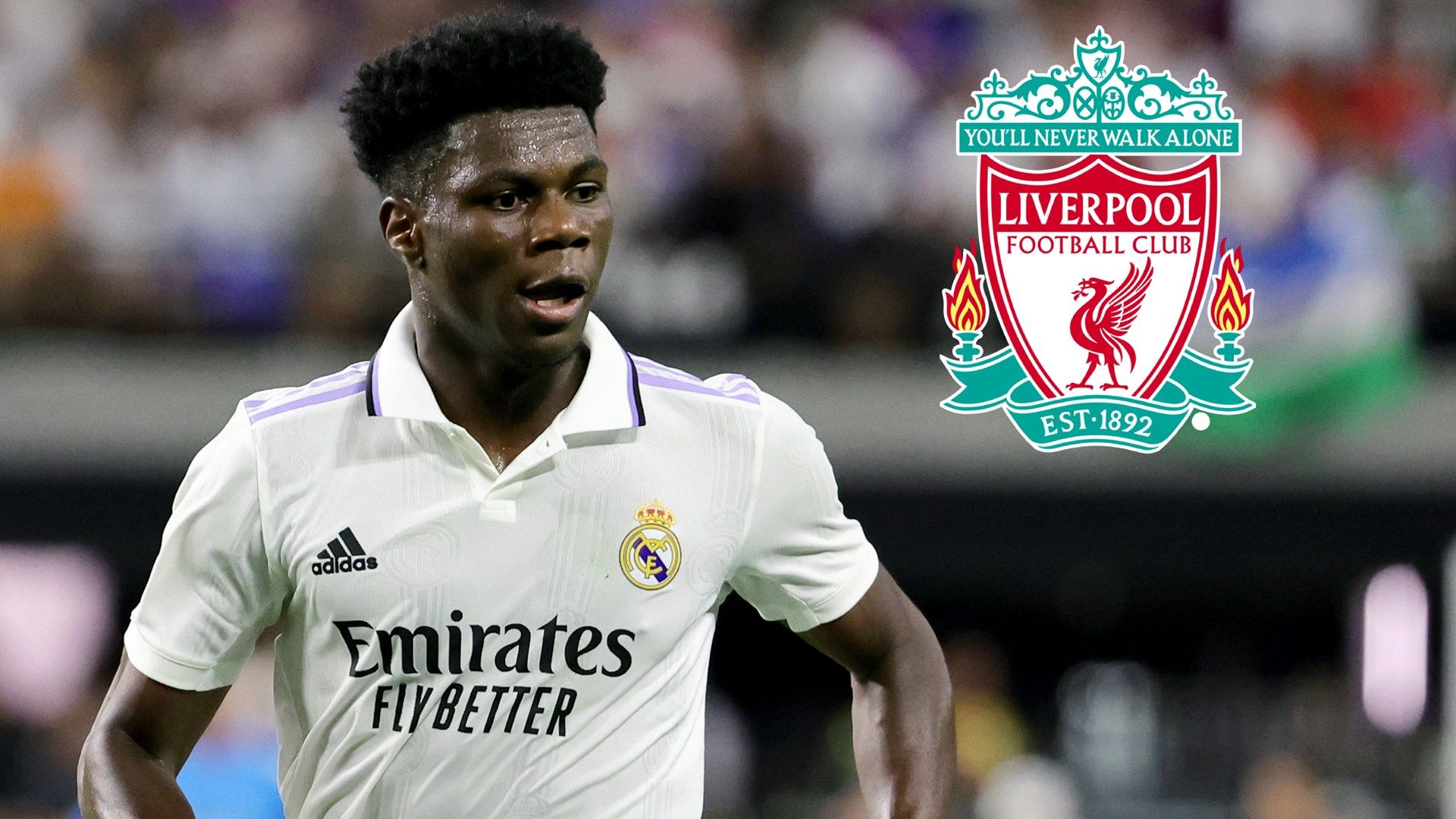 Aurelien Tchouameni Liverpool GFX