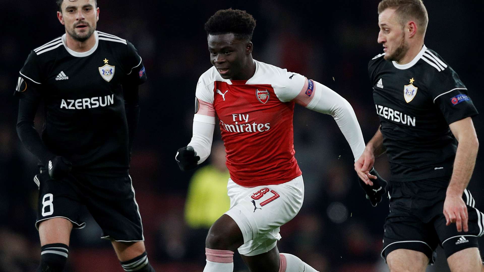 Bukayo Saka Arsenal 2018-19