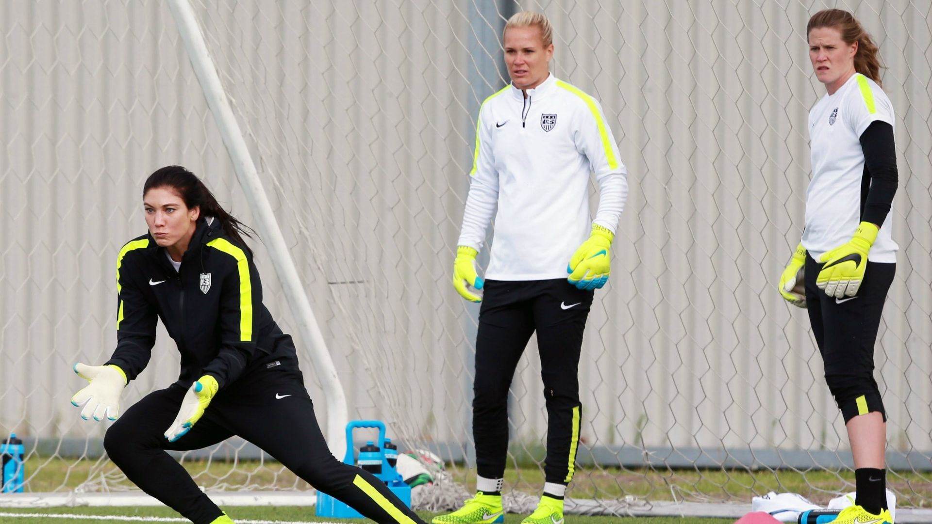 Hope Solo Ashlyn Harris Alyssa Naeher USWNT