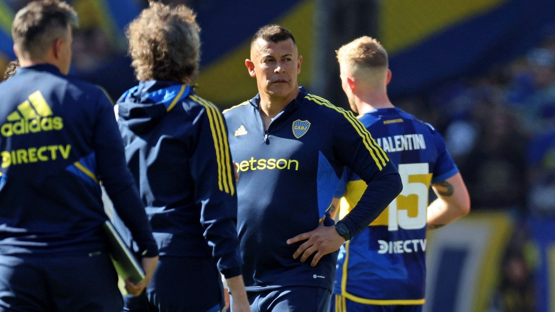 Jorge Almiron Boca River Copa Liga Profesional 01102023