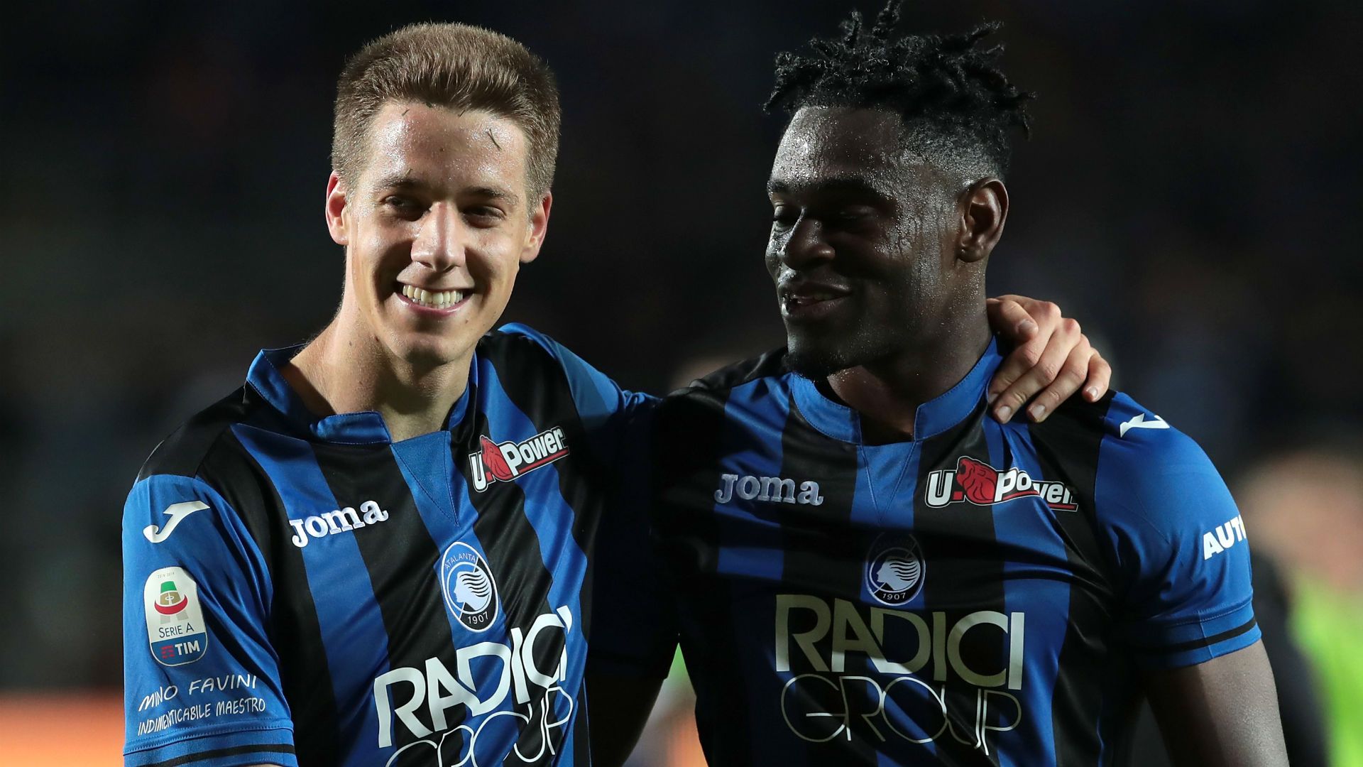 Pasalic Duvan Zapata Atalanta Udinese Serie A