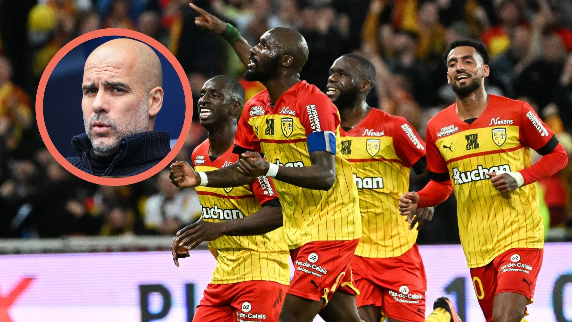 RC Lens Manchester City Pep Guardiola