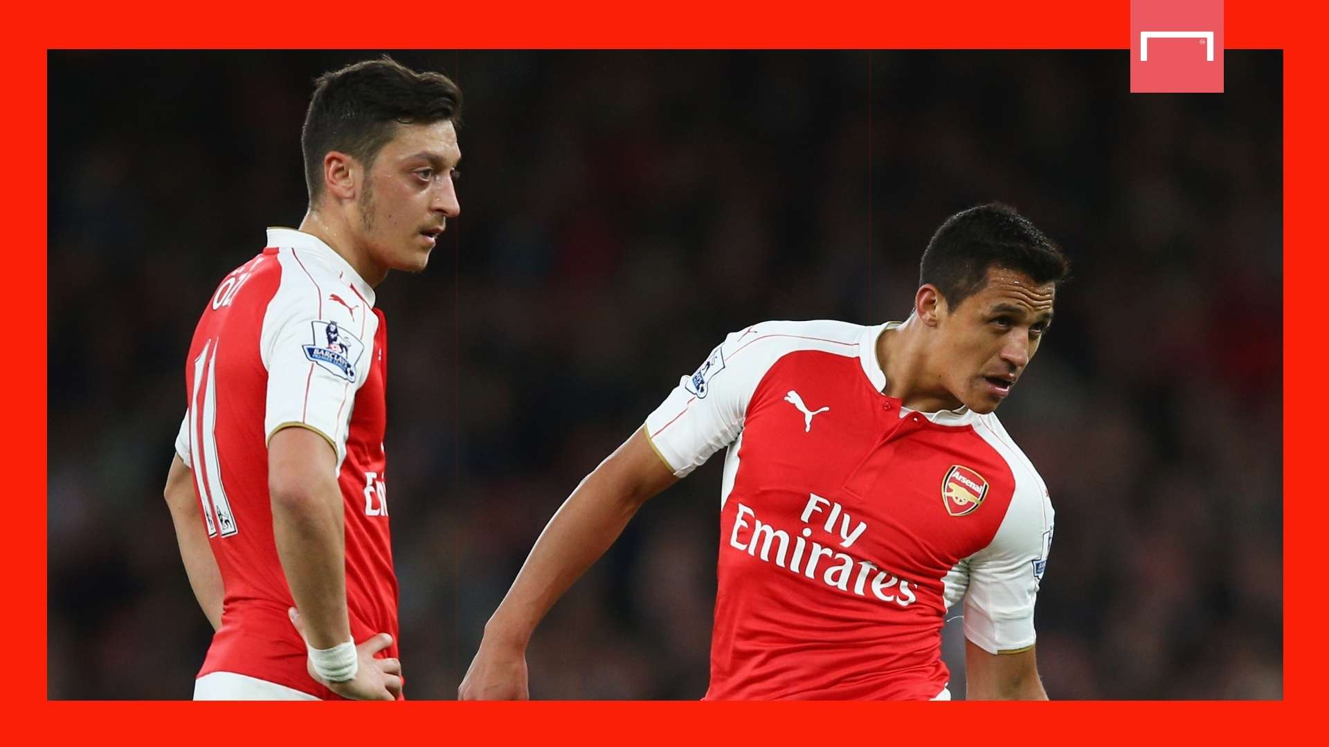 Mesut Ozil Alexis Sanchez Arsenal GFX