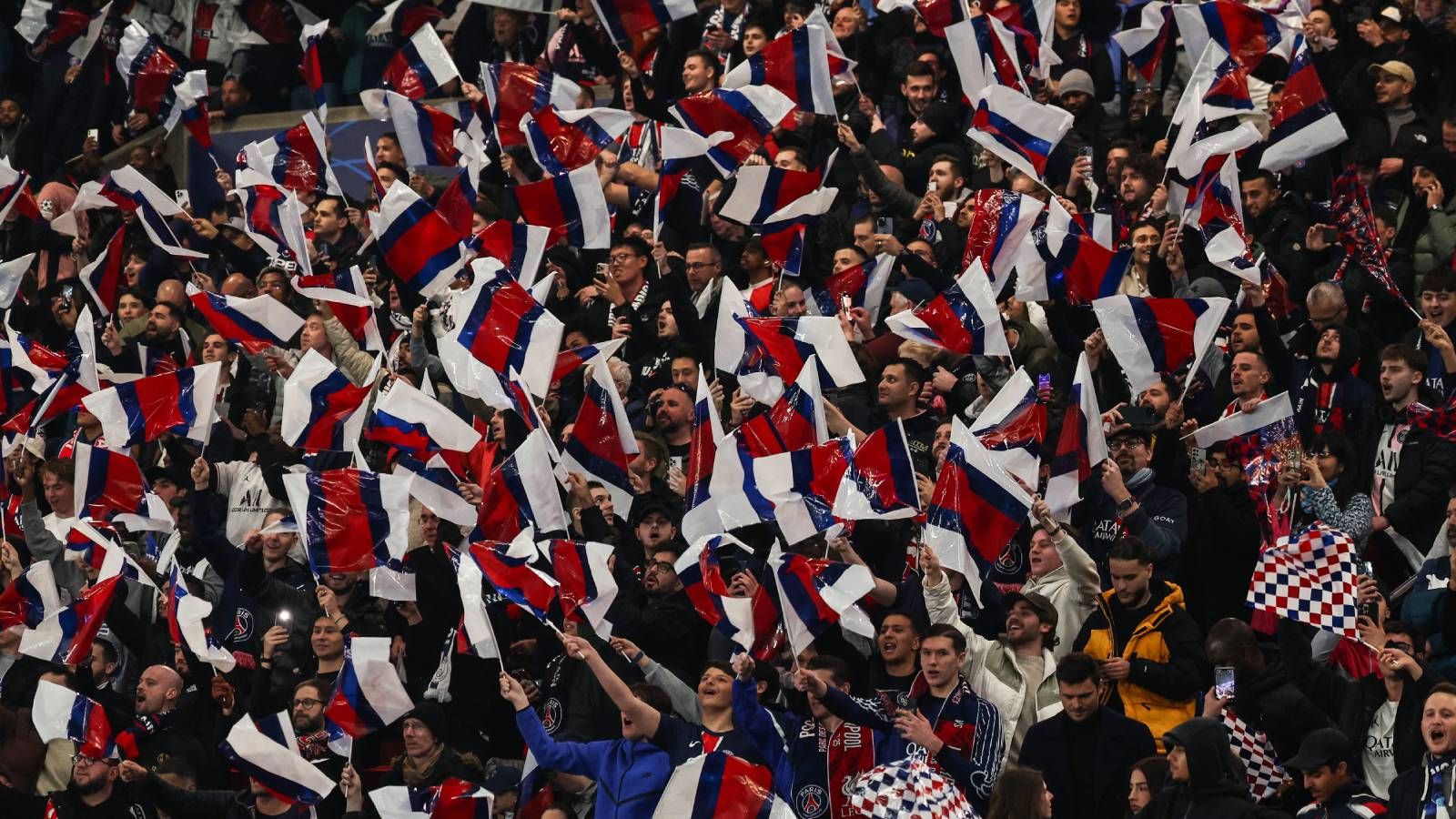 PSG fans champions league
