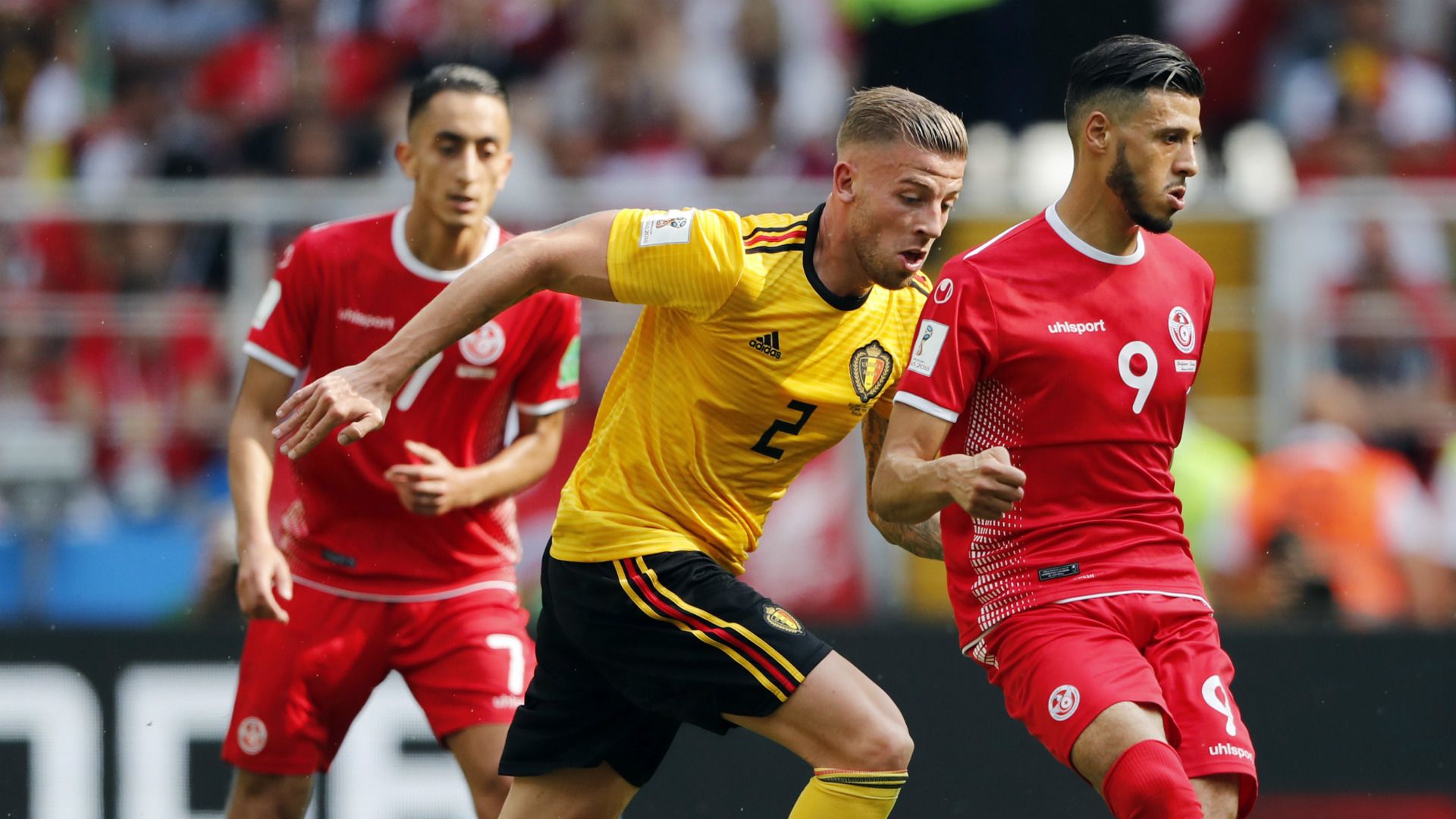 Toby Alderweireld Belgium Tunisia World Cup