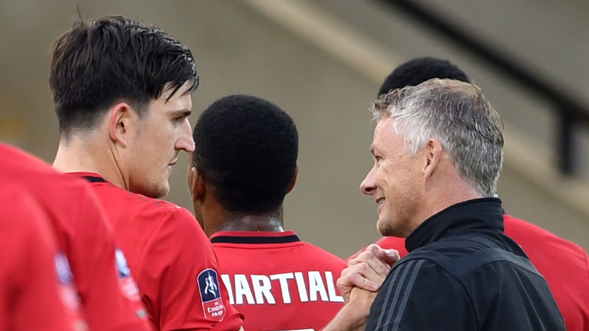 Harry Maguire Ole Gunnar Solskjaer Manchester United Norwich 2019-20