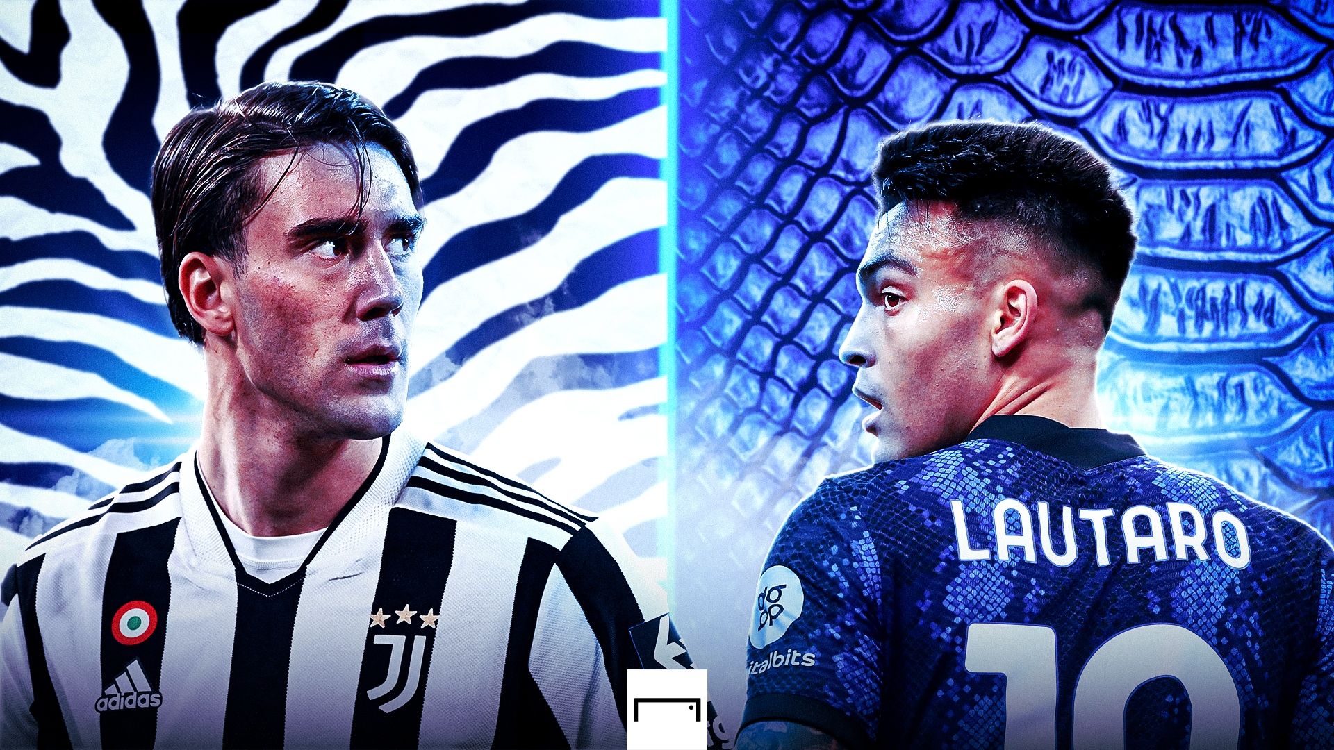 Vlahovic Lautaro Martinez GFX