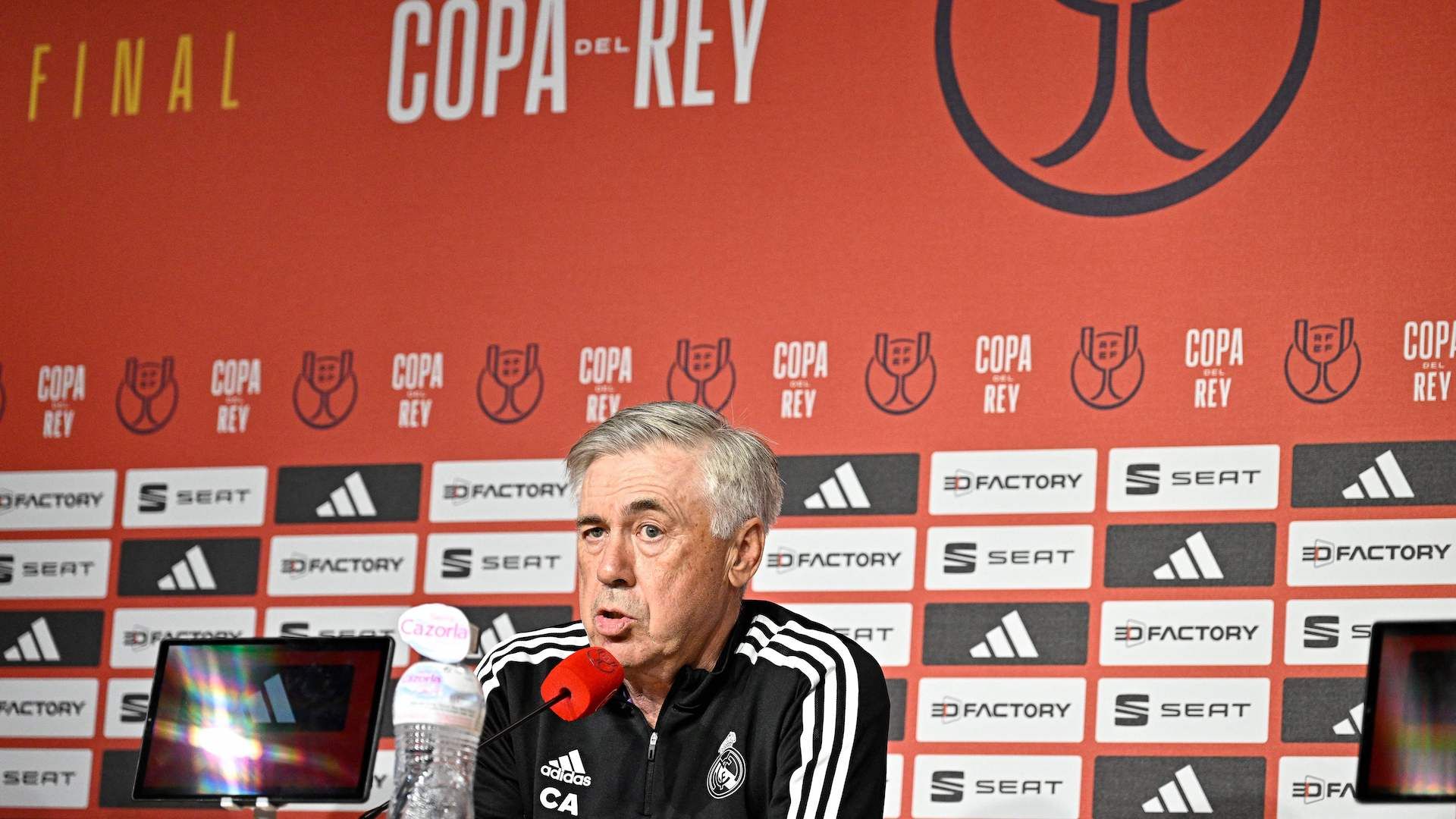 Carlo Ancelotti Real Madrid Osasuna Copa del Rey 2023