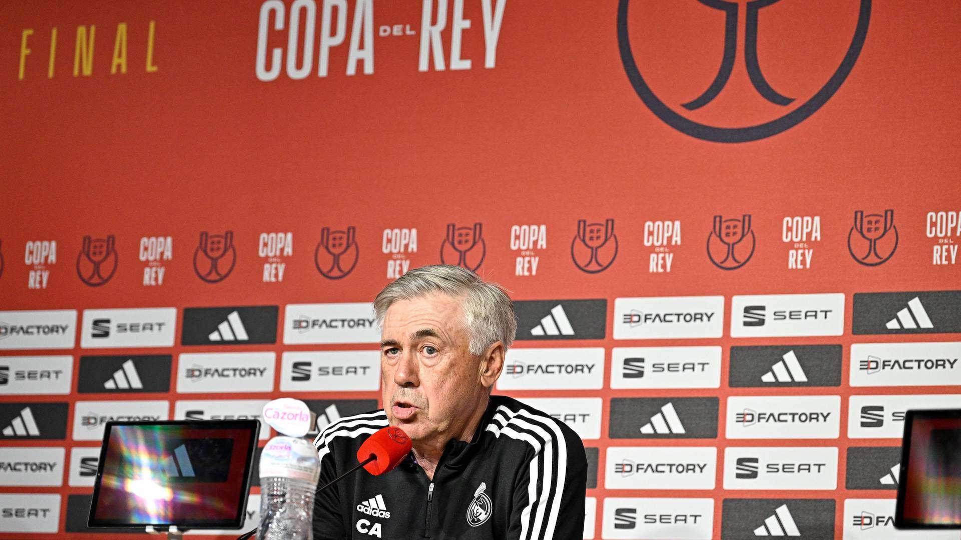 Carlo Ancelotti Real Madrid Osasuna Copa del Rey 2023