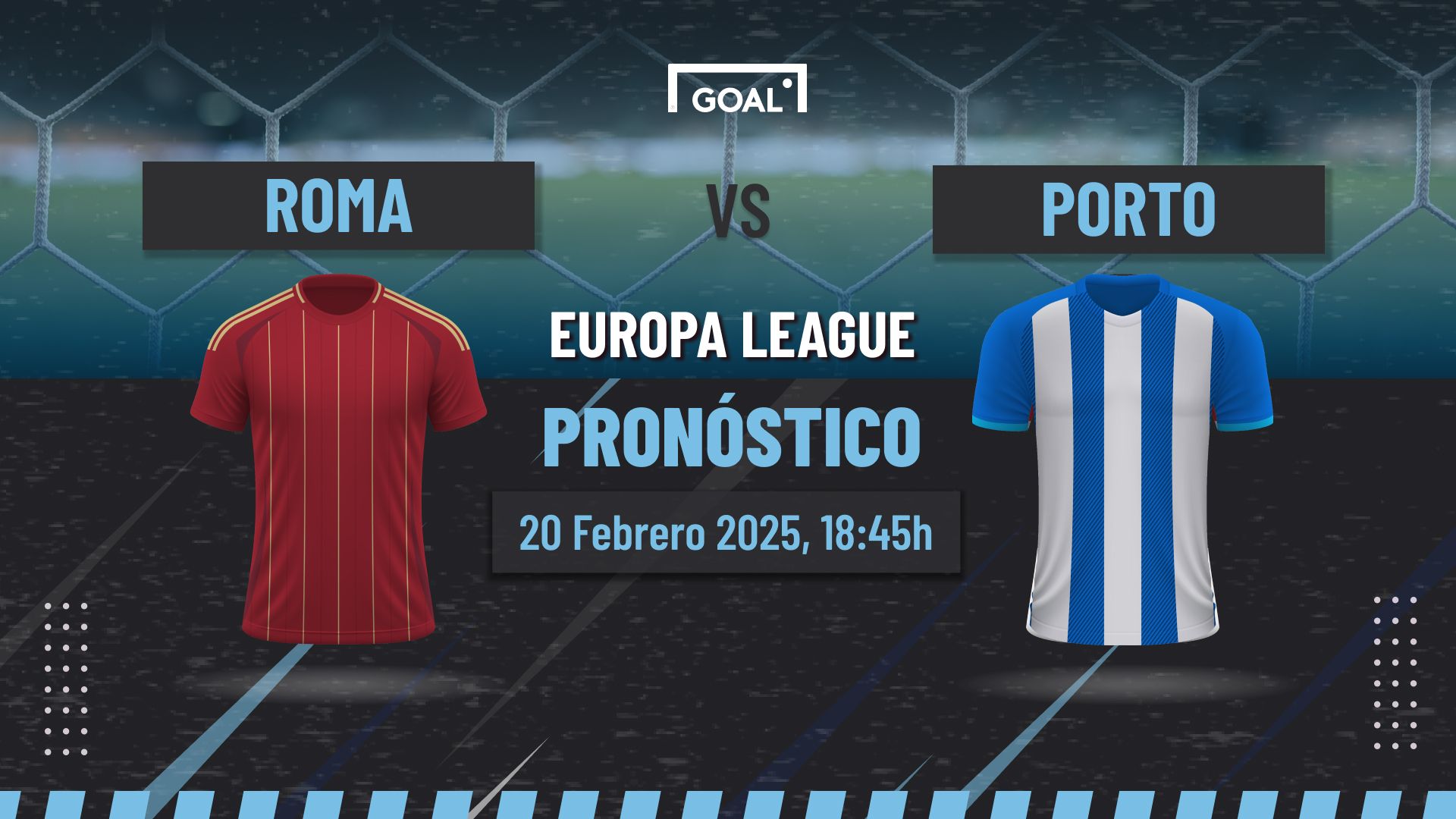 Roma vs Porto Pronóstico y Apuestas Europa League | 20/02/25