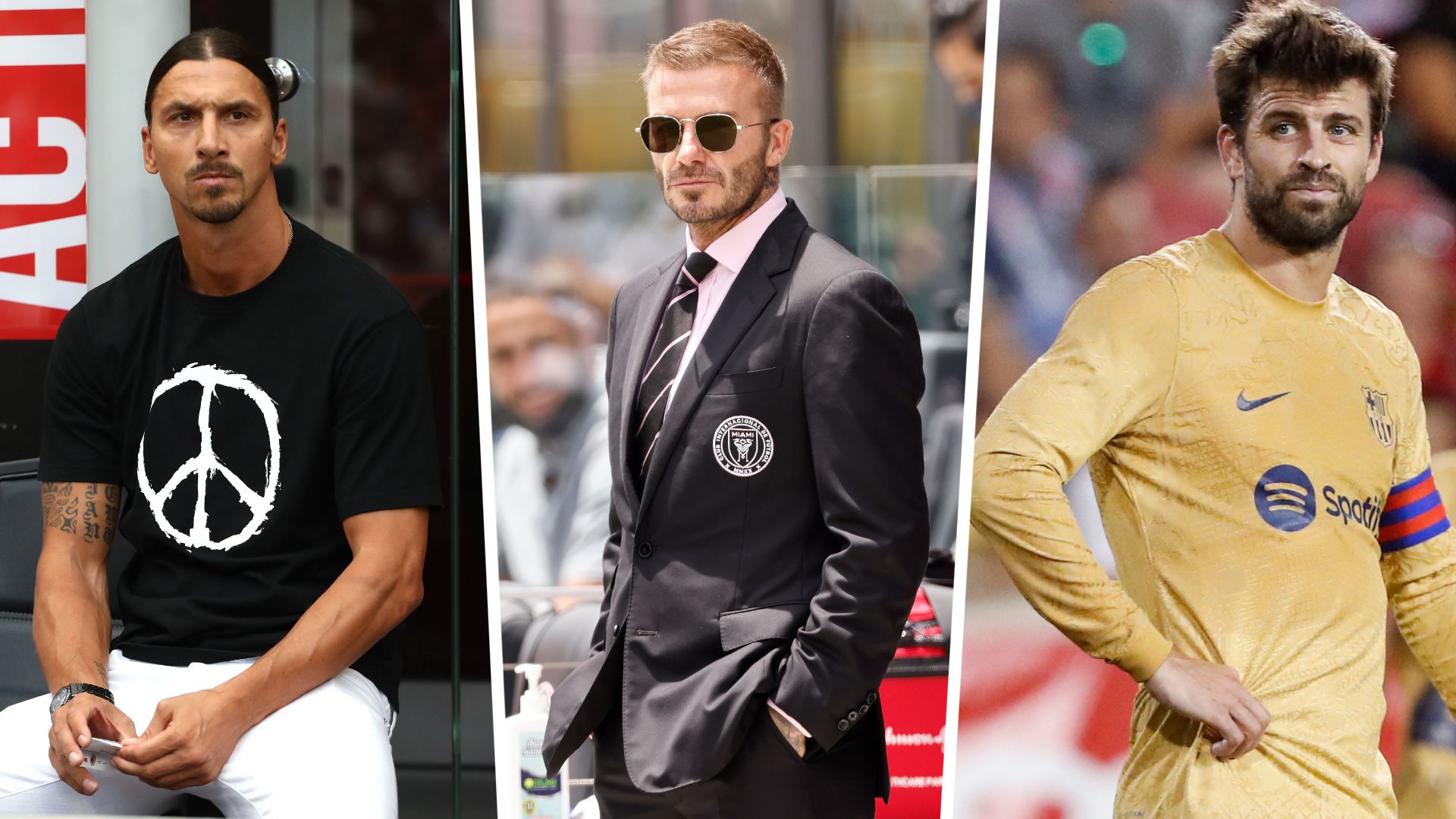 Pique Beckham Zlatan