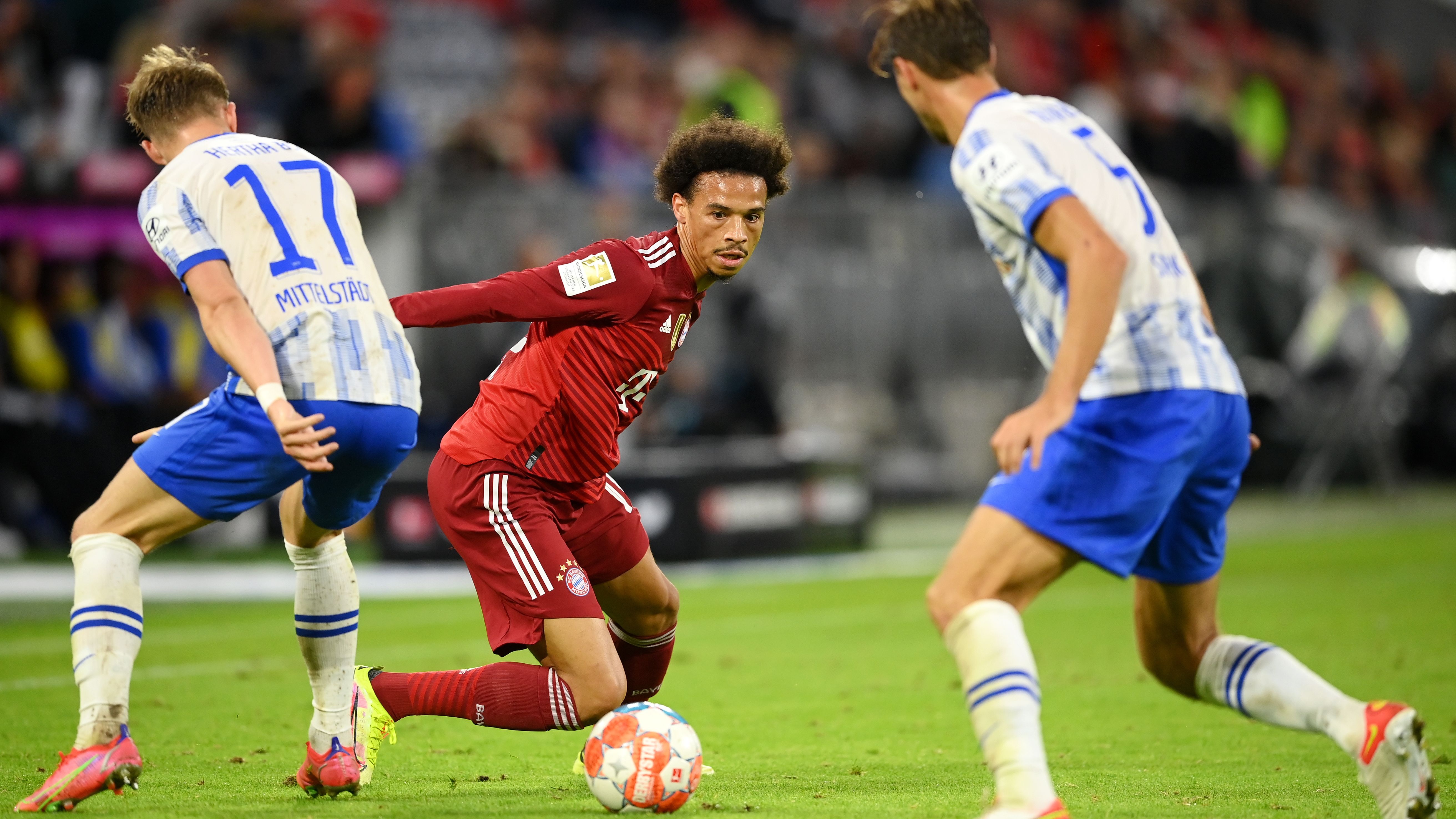 Leroy Sane FC Bayern Hertha BSC 28082021