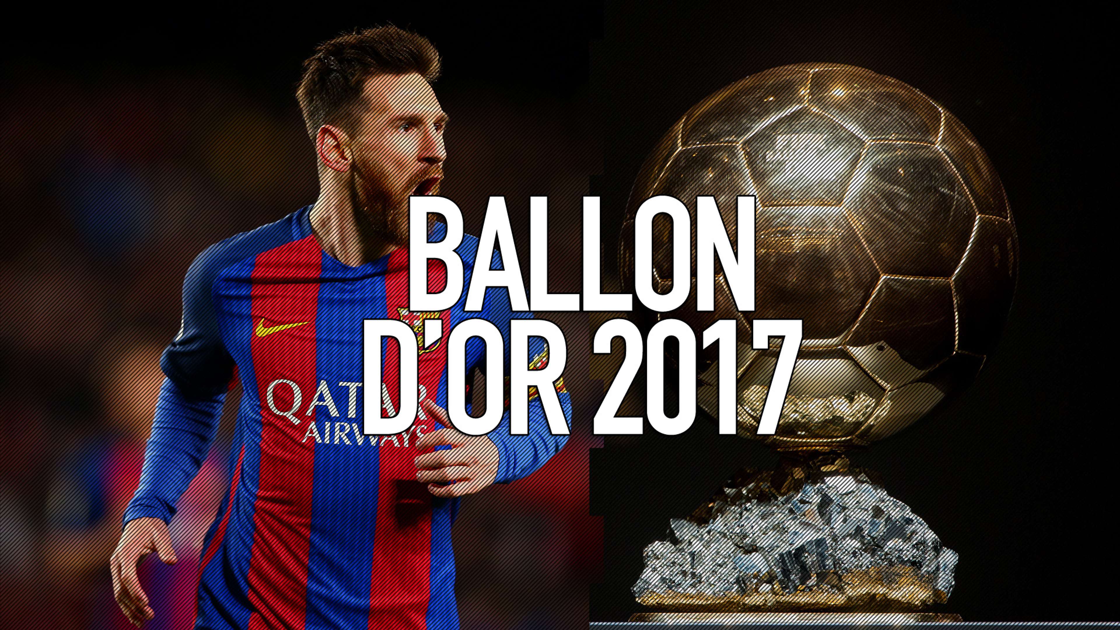 Lionel Messi Ballon d'Or 2017