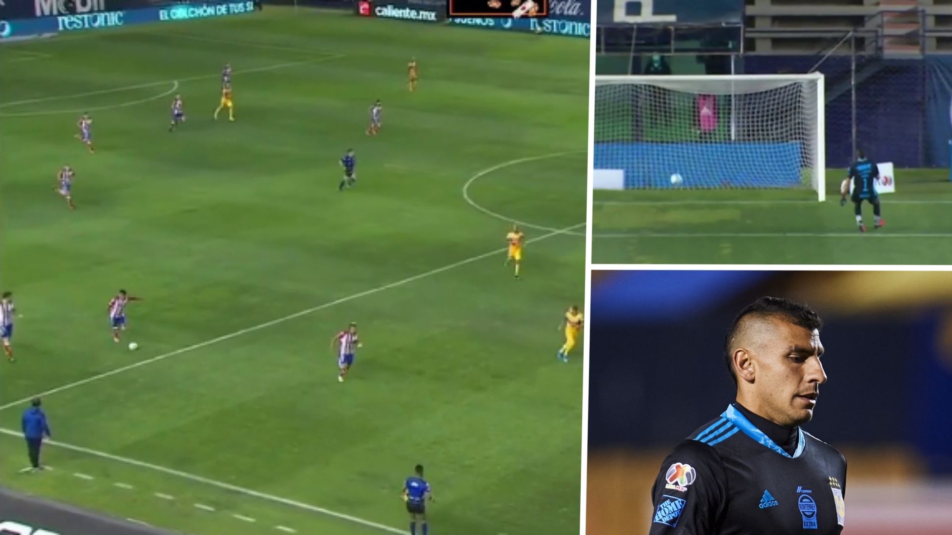 Nahuel Guzmán error vs San Luis