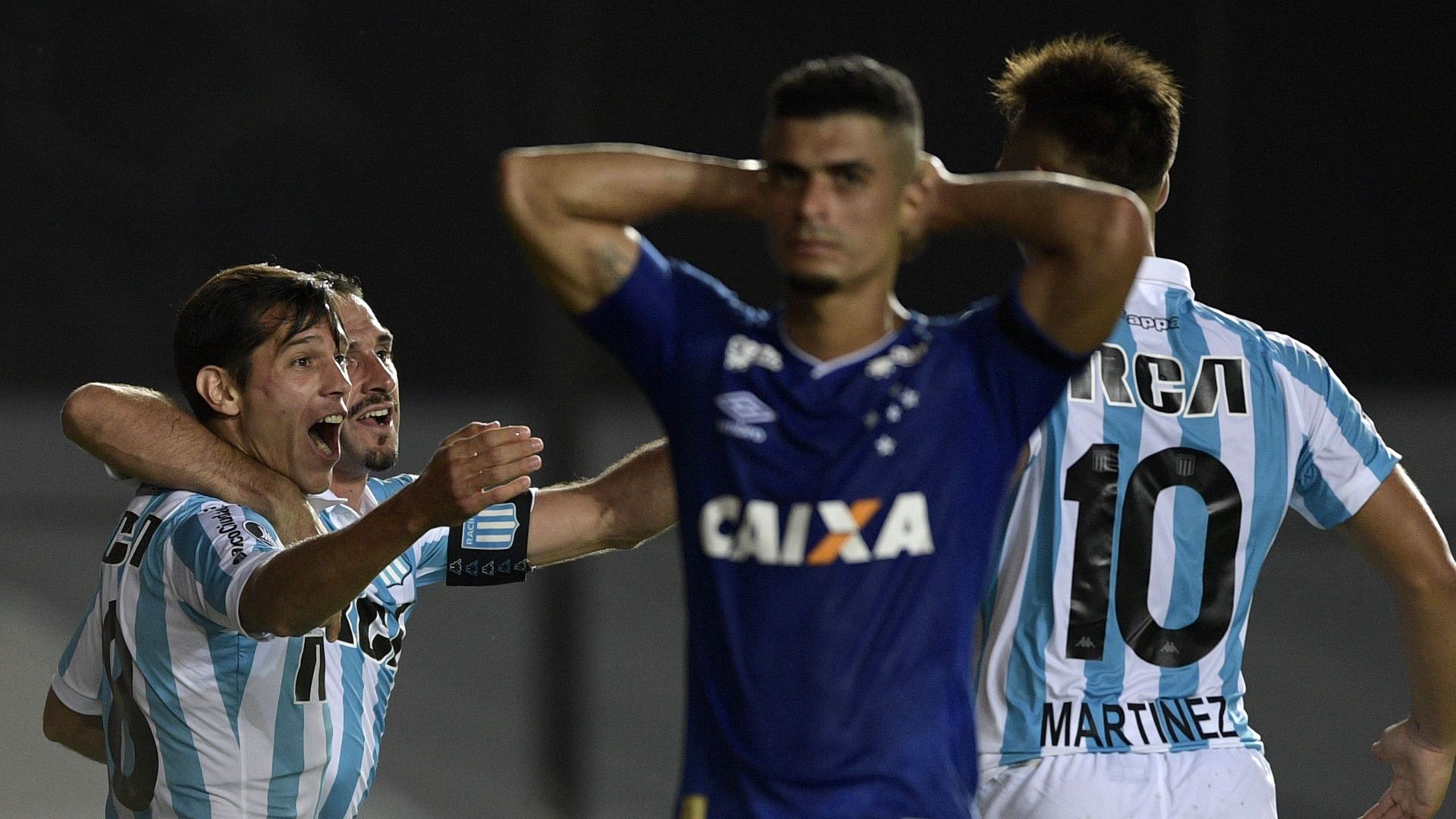 Augusto Solari Racing Cruzeiro Copa Libertadores 27022018