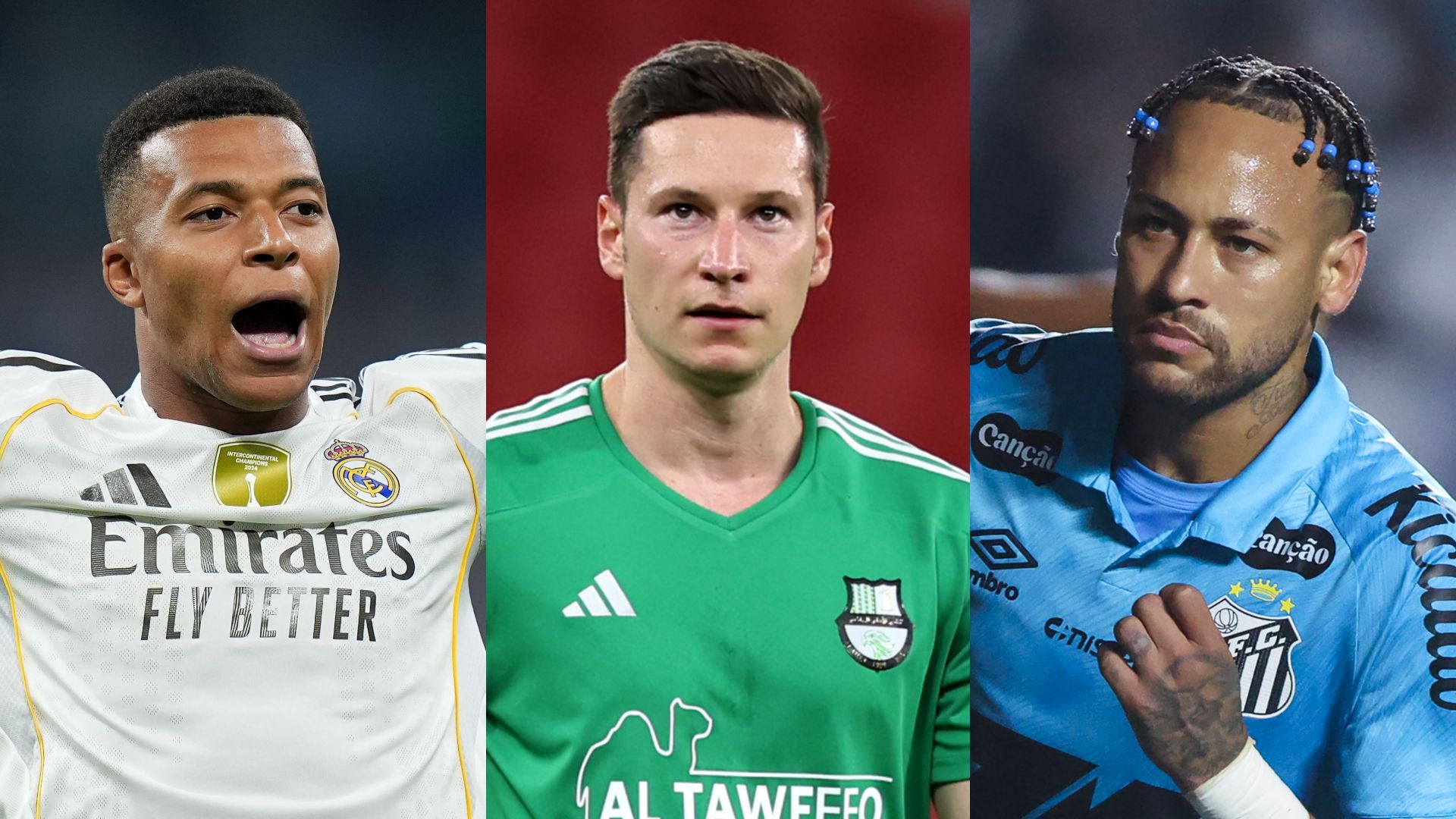 GFX Kylian Mbappe Julian Draxler Neymar