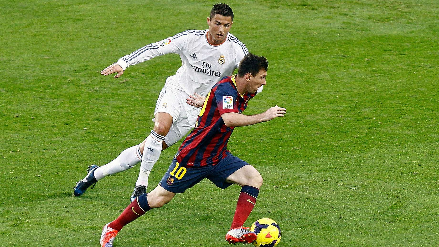 Lionel Messi Barcelona Cristiano Ronaldo Real Madrid La Liga