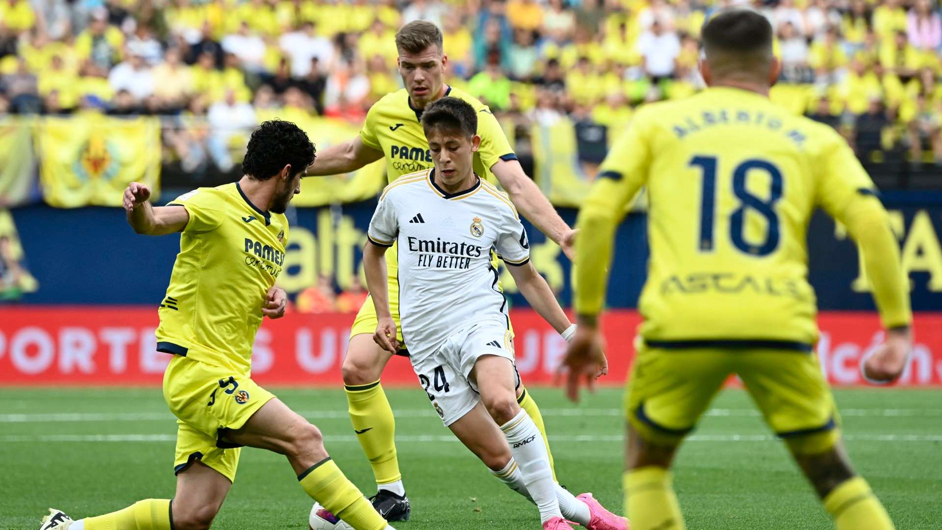 Arda Guler Real Madrid Villarreal 2023-24