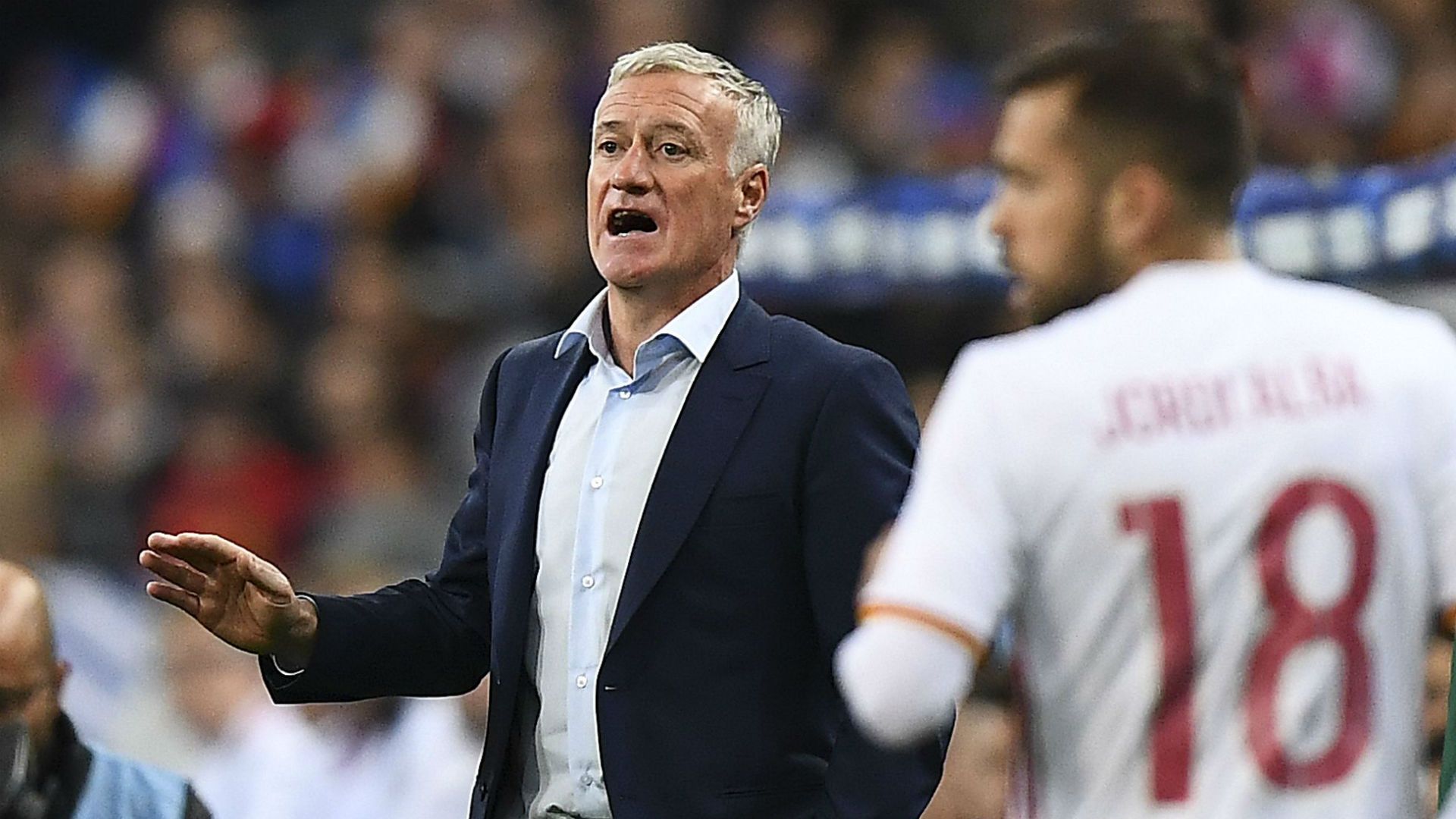 Didider Deschamps France Spain Friendly 28032017