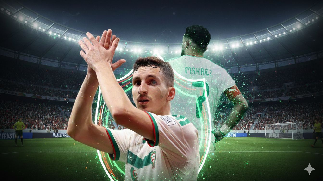Algeria Adil Boulbina Mahrez GFX GOAL ONLY