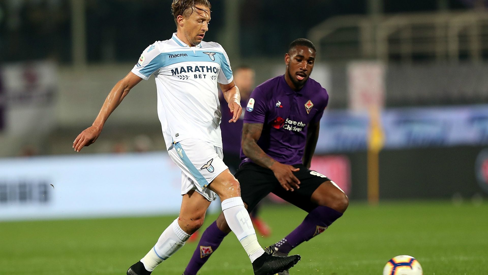 lucas leiva gerson  fiorentina lazio serie a