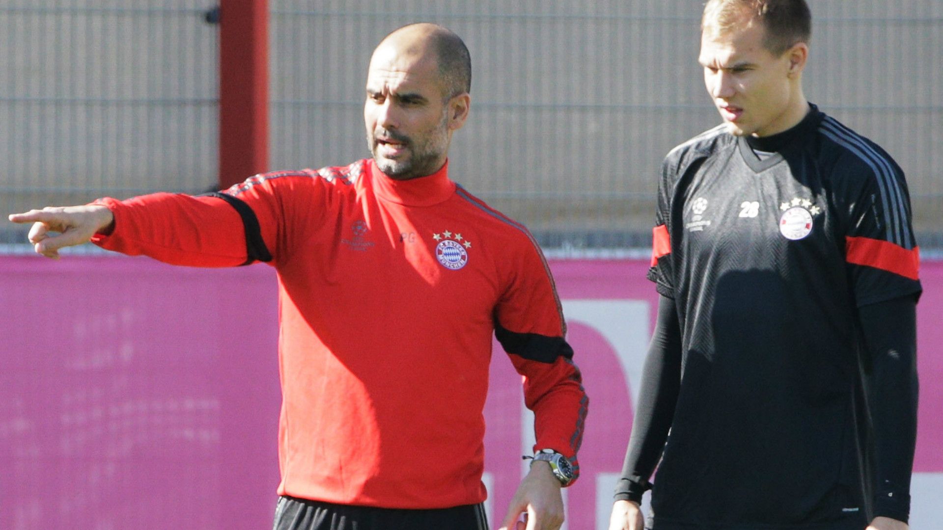 Pep Guardiola Holger Badstuber Champions League 10032015